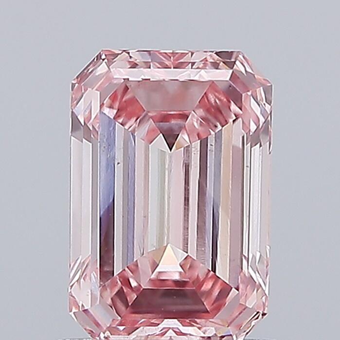 1.33carat, Fancy color, VS2 clarity, 0 cut, VG polish, VG symmetry, SLT fluorescence, IGI lab, 772687043 certificate, lab grown, diamond