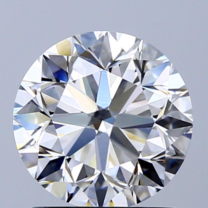 1.50克拉, F 颜色, VS1 净度, VG 切割, EX 打磨, EX 对称, MED 荧光反应, GIA 检验中心, 6541692786 证书编号, 钻石