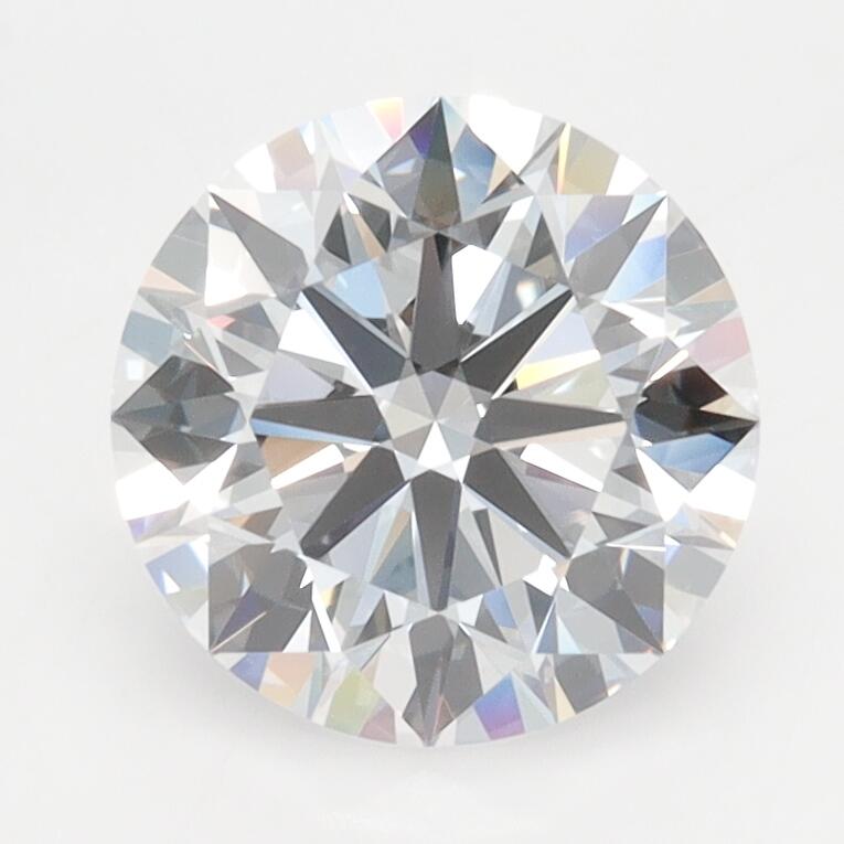 2.03carat, D color, VVS1 clarity, ID cut, EX polish, EX symmetry, NON fluorescence, IGI lab, 754595602 certificate, lab grown, diamond