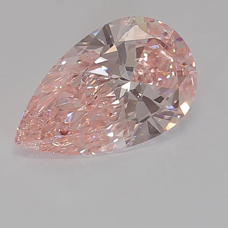 5.02carat, Fancy color, VVS2 clarity, 0 cut, EX polish, EX symmetry, SLT fluorescence, IGI lab, 761512438 certificate, lab grown, diamond
