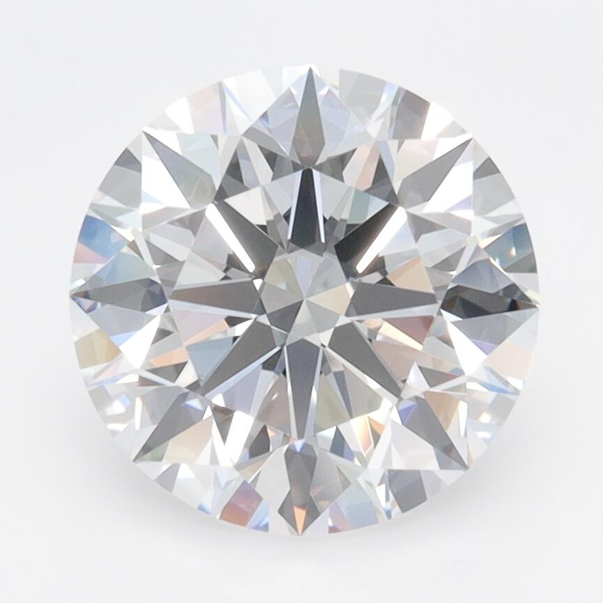 3.07carat, D color, VVS2 clarity, ID cut, EX polish, EX symmetry, NON fluorescence, IGI lab, 762545329 certificate, lab grown, diamond