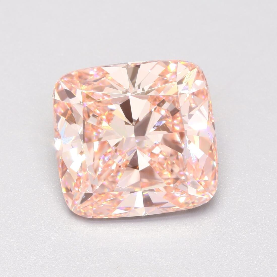 5.01carat, Fancy color, VVS2 clarity, 0 cut, EX polish, EX symmetry, SLT fluorescence, IGI lab, 770625918 certificate, lab grown, diamond