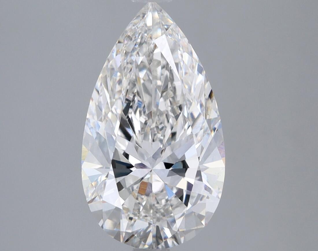 2.53carat, F color, VVS2 clarity, 0 cut, EX polish, EX symmetry, NON fluorescence, IGI lab, 776632613 certificate, lab grown, diamond