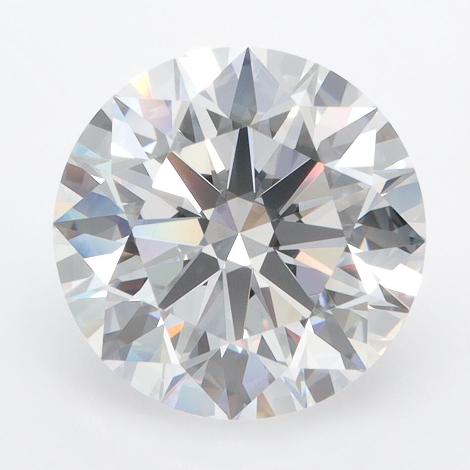 4.10carat, D color, VVS1 clarity, ID cut, EX polish, EX symmetry, NON fluorescence, IGI lab, 768630107 certificate, lab grown, diamond