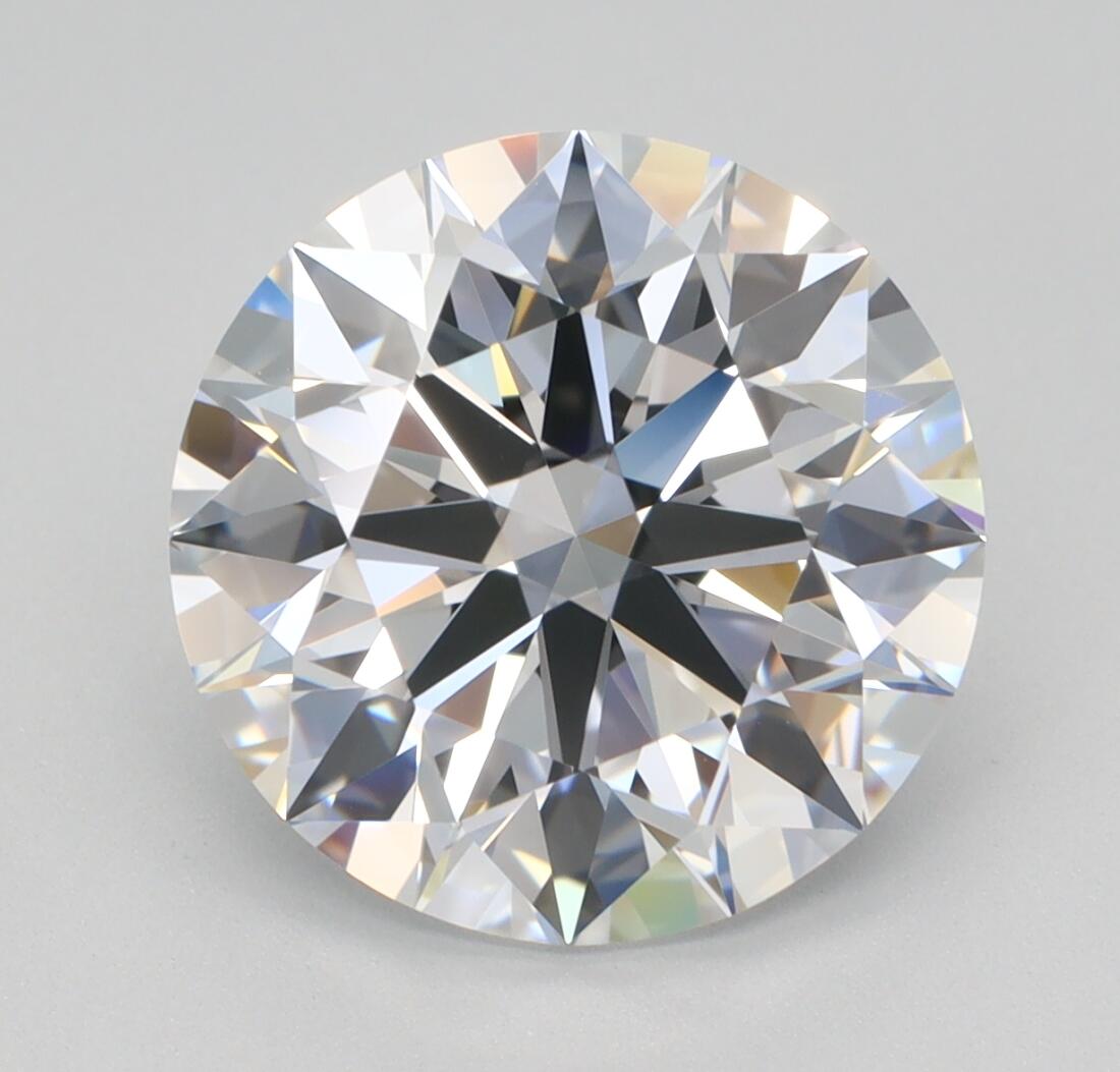 3.70carat, D color, VVS2 clarity, EX cut, EX polish, EX symmetry, NON fluorescence, GIA lab, 2477513532 certificate, lab grown, diamond