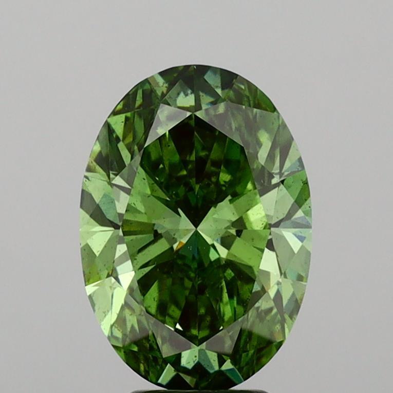 5.03carat, Fancy color, SI1 clarity, 0 cut, EX polish, EX symmetry, SLT fluorescence, IGI lab, 640483721 certificate, lab grown, diamond