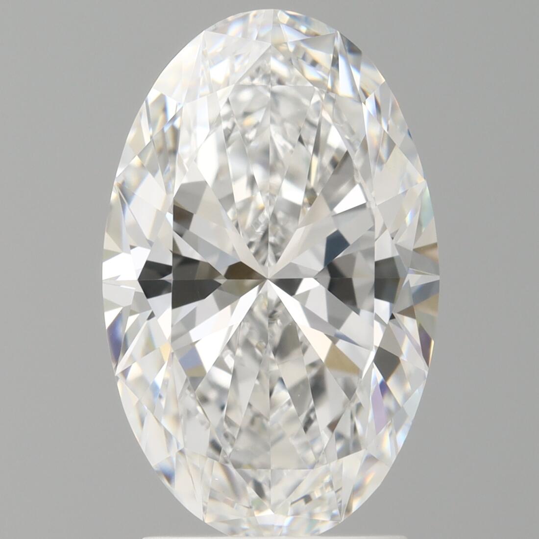 2.59carat, E color, VVS2 clarity, 0 cut, EX polish, EX symmetry, NON fluorescence, IGI lab, 804643915 certificate, lab grown, diamond