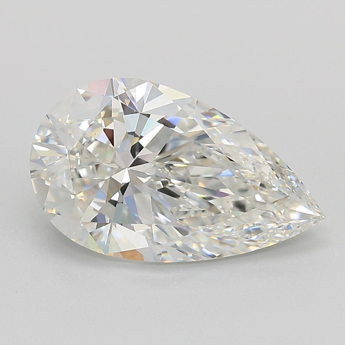 3.10carat, F color, VVS2 clarity, 0 cut, EX polish, EX symmetry, NON fluorescence, IGI lab, 817647384 certificate, lab grown, diamond