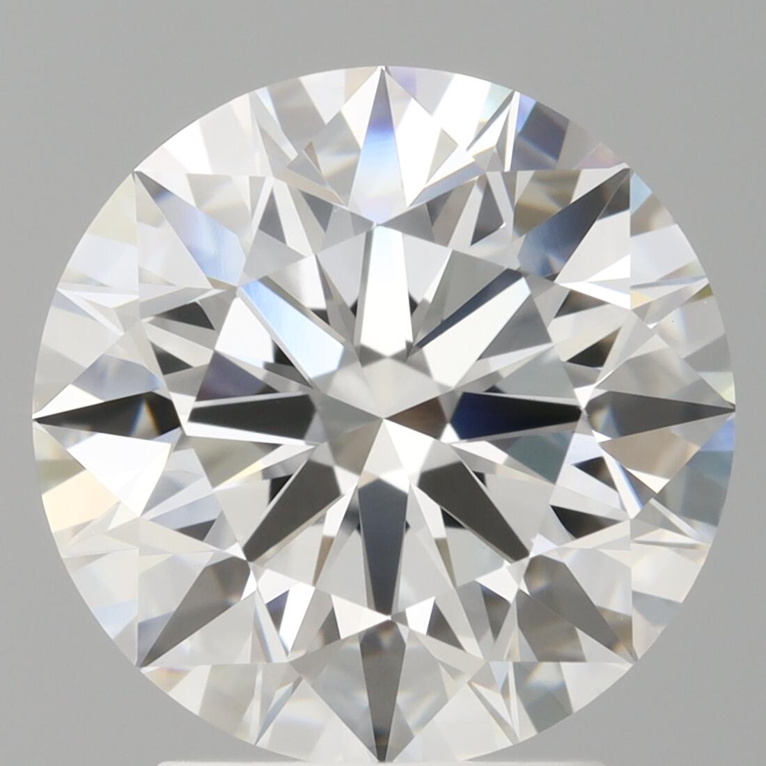 3.05carat, F color, VVS2 clarity, ID cut, EX polish, EX symmetry, NON fluorescence, IGI lab, 781630746 certificate, lab grown, diamond