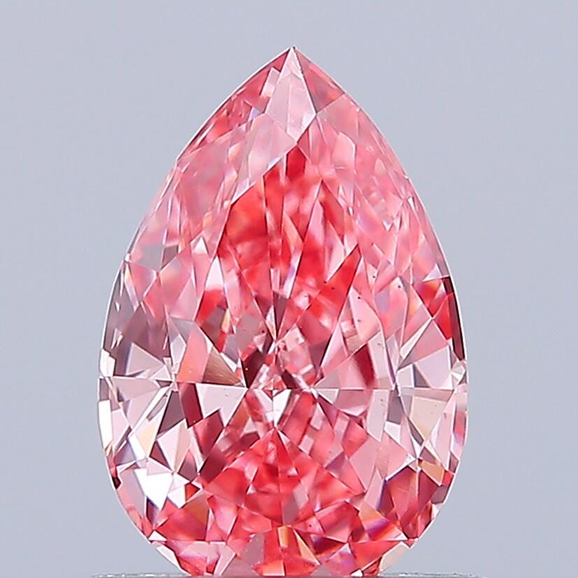 0.91carat, Fancy color, VS1 clarity, 0 cut, VG polish, VG symmetry, SLT fluorescence, IGI lab, 817658108 certificate, lab grown, diamond