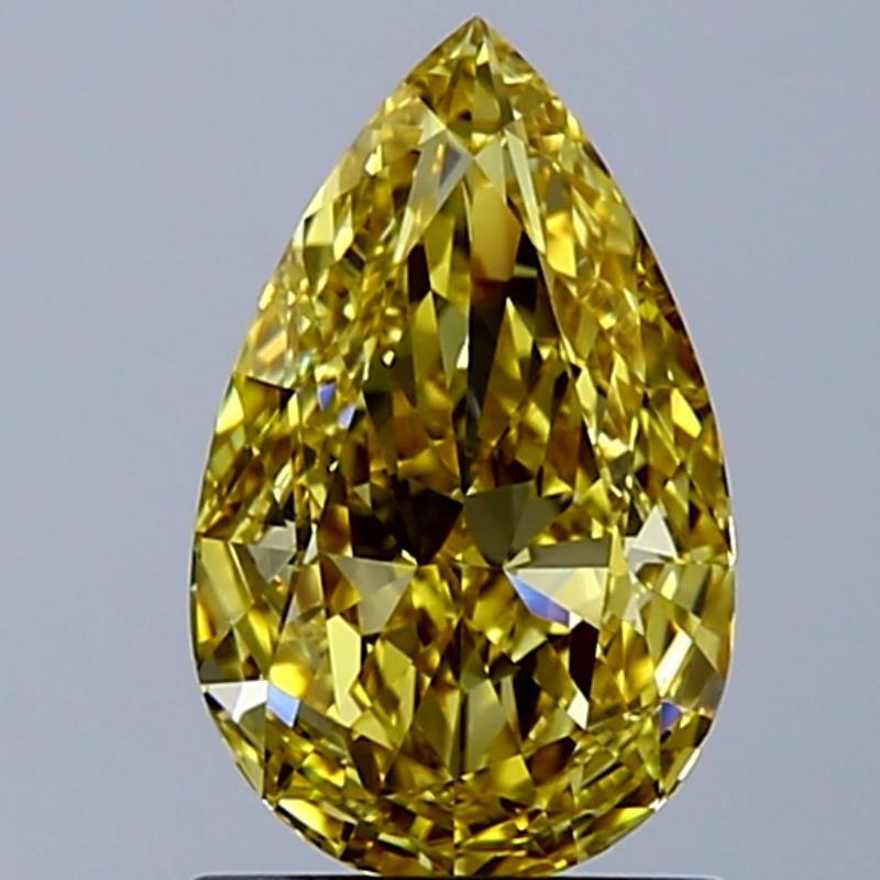 1.29carat, Fancy color, IF clarity, 0 cut, VG polish, VG symmetry, MED fluorescence, GIA lab, 2547230119 certificate, diamond