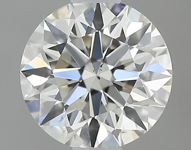 0.50carat, I color, VS2 clarity, EX cut, EX polish, EX symmetry, MED fluorescence, GIA lab, 7563088611 certificate, diamond