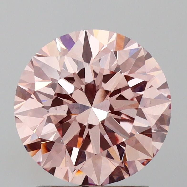 2.24carat, Fancy color, VS1 clarity, 0 cut, EX polish, EX symmetry, SLT fluorescence, IGI lab, 665459614 certificate, lab grown, diamond