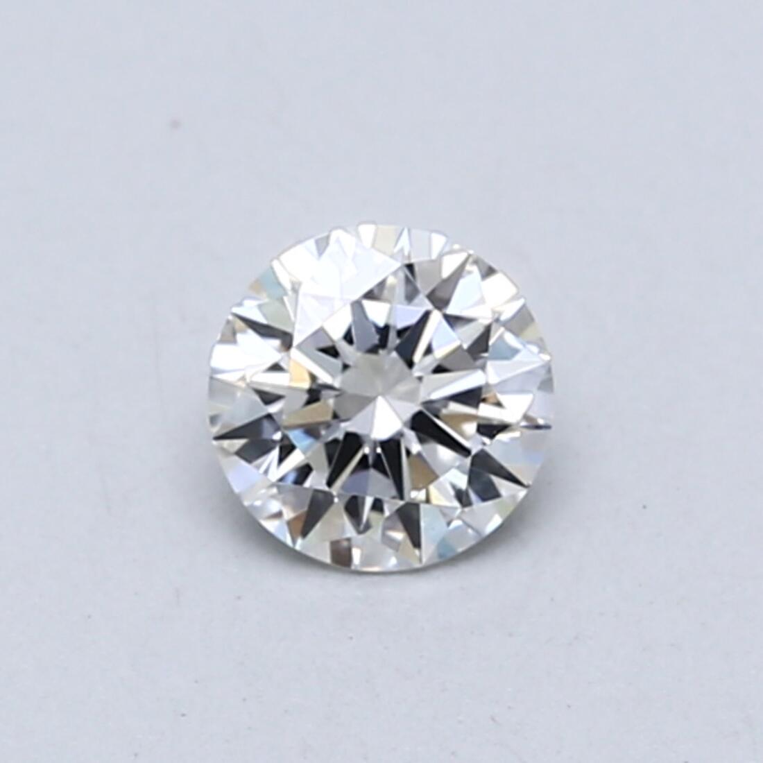 0.40carat, D color, VVS2 clarity, EX cut, EX polish, EX symmetry, NON fluorescence, IGI lab, 764609040 certificate, lab grown, diamond
