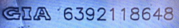 diamond-tracking-number